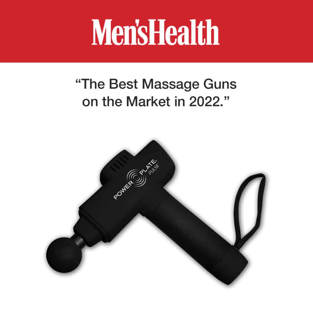 Men's Health Best Massage gun on the market 2022 Power Plate Pulse 