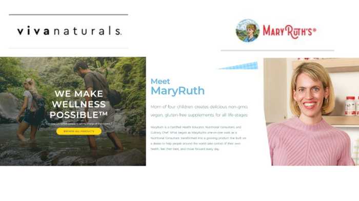 Vivanaturals and Mary Ruth Organics