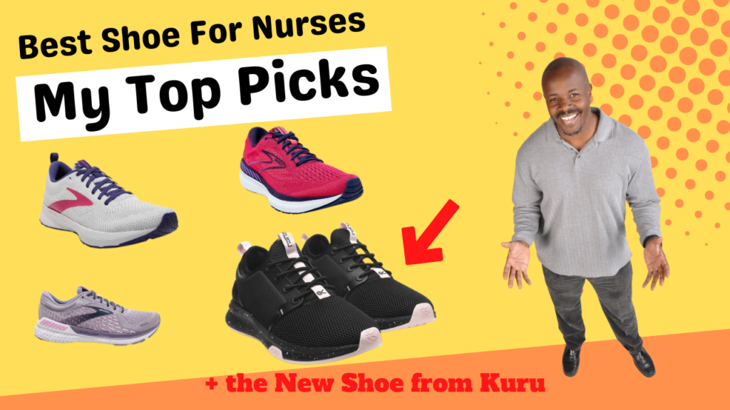 Best shoes for nurses with New shoe from Kuru -the Kuru atom