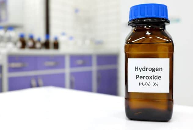 Food-grade hydrogen peroxide H2O2 picture for blog post