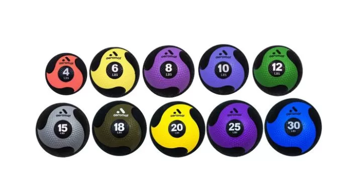 Aeromat weighted medicine balls from CoachXavierStore.com
