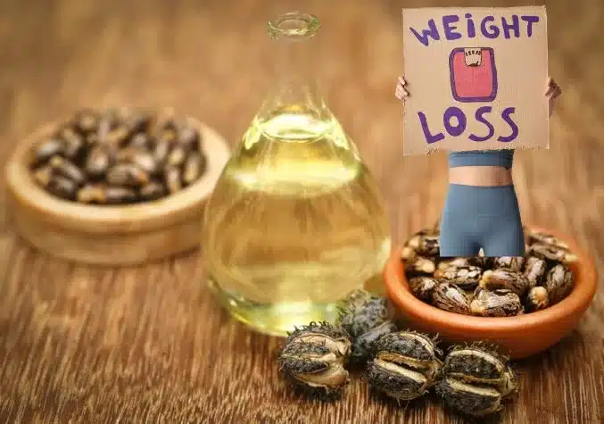 Organic castor oil for weight loss