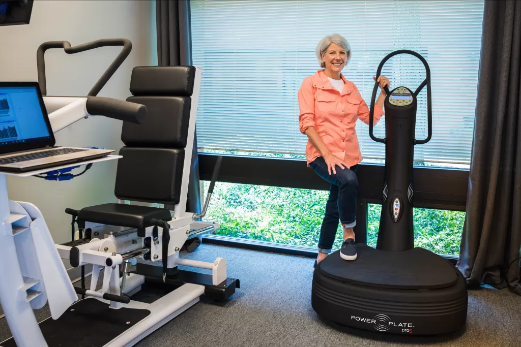 Whole Body Vibration for plantar fasciitis - Power Plate